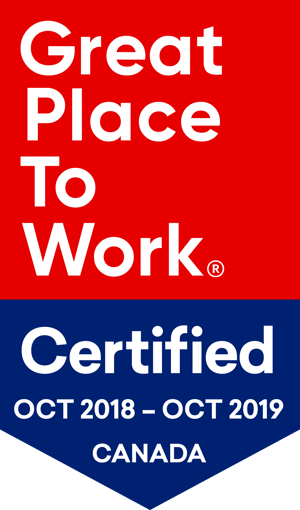 GPTW Certified - OCT 2018 - OCT 2019